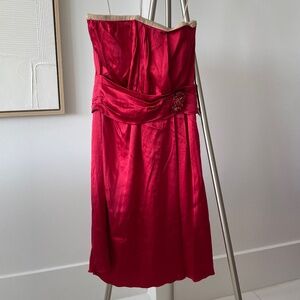 Dolce Gabbana Strapless Mini Dress